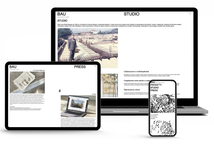 Realizzazione sito cliente Bassani Architettura S.r.l.