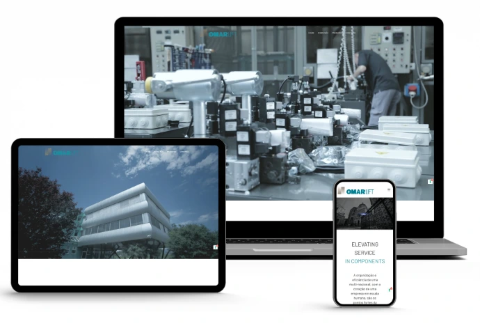 Realizzazione sito cliente OMARLIFT S.r.l.