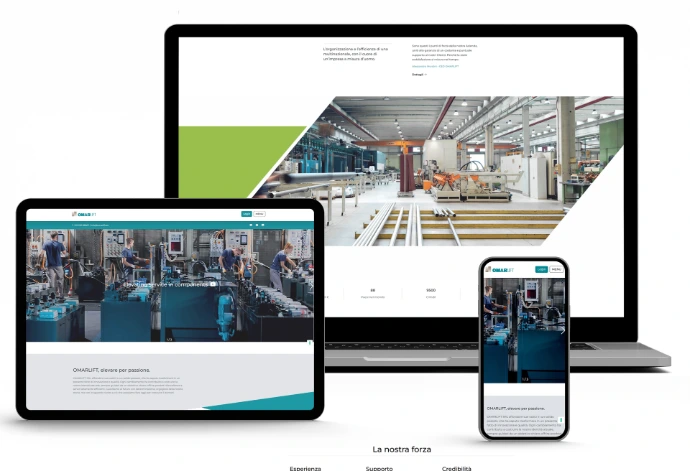 Realizzazione sito cliente OMARLIFT S.r.l.